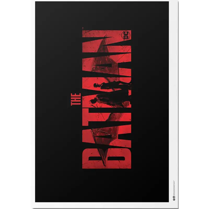 The Batman:The Batman (Logo) -  Poster Exclusivo (Piezas Limitadas)