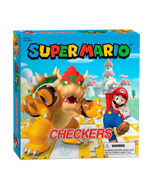 Juego de Damas Super Mario VS. Bowser
