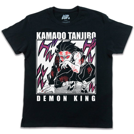 Playera Demon King / Demon Slayer - Negro